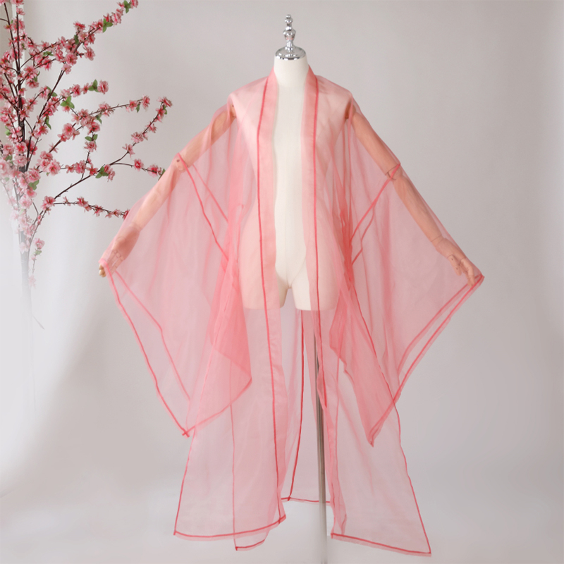 Manteau Hanfu traditionnel pour femmes et hommes, Cardigan en mousseline de soie, cape, Costume de fée chinois Ancinet, chemisier à manches longues, Costume de danse folklorique
