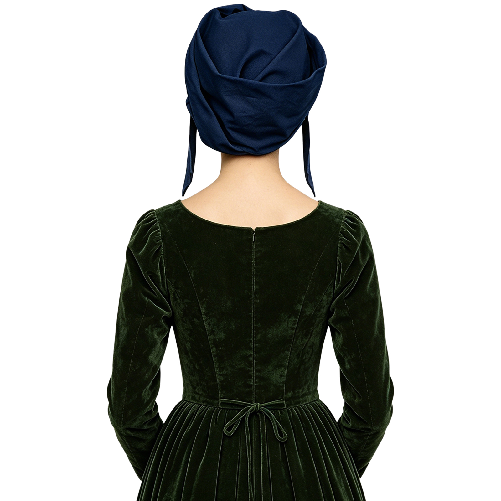 Coiffe ajustable médiévale pour femme, chapeau paysan Renaissance, accessoires de costume pour usage quotidien et événements festifs
