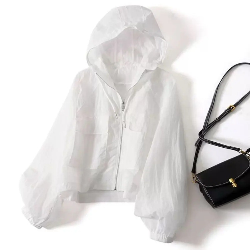 Vêtement de protection solaire fin et simple, anti-UV, veste d'été ample à manches longues, imperméable, séchage rapide, manteau pour femmes, sports de plein air