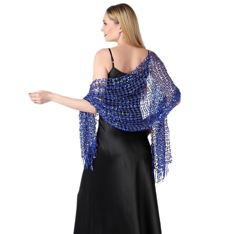 Écharpe à Paillettes Vintage pour Femme, pour ixde Mariage, Bal de Promo, Demoiselle d'Honneur, Années 1920