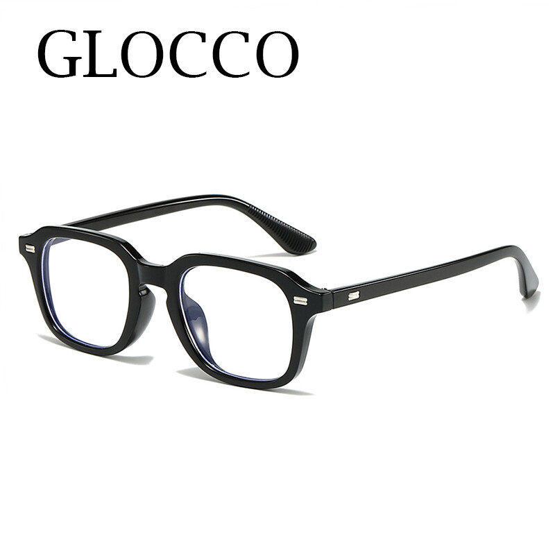 Lunettes anti-lumière bleue, monture carrée petite, style nerd, anti-rayons bleus, pour ordinateur et lecture, réduisent la fatigue oculaire, protection UV