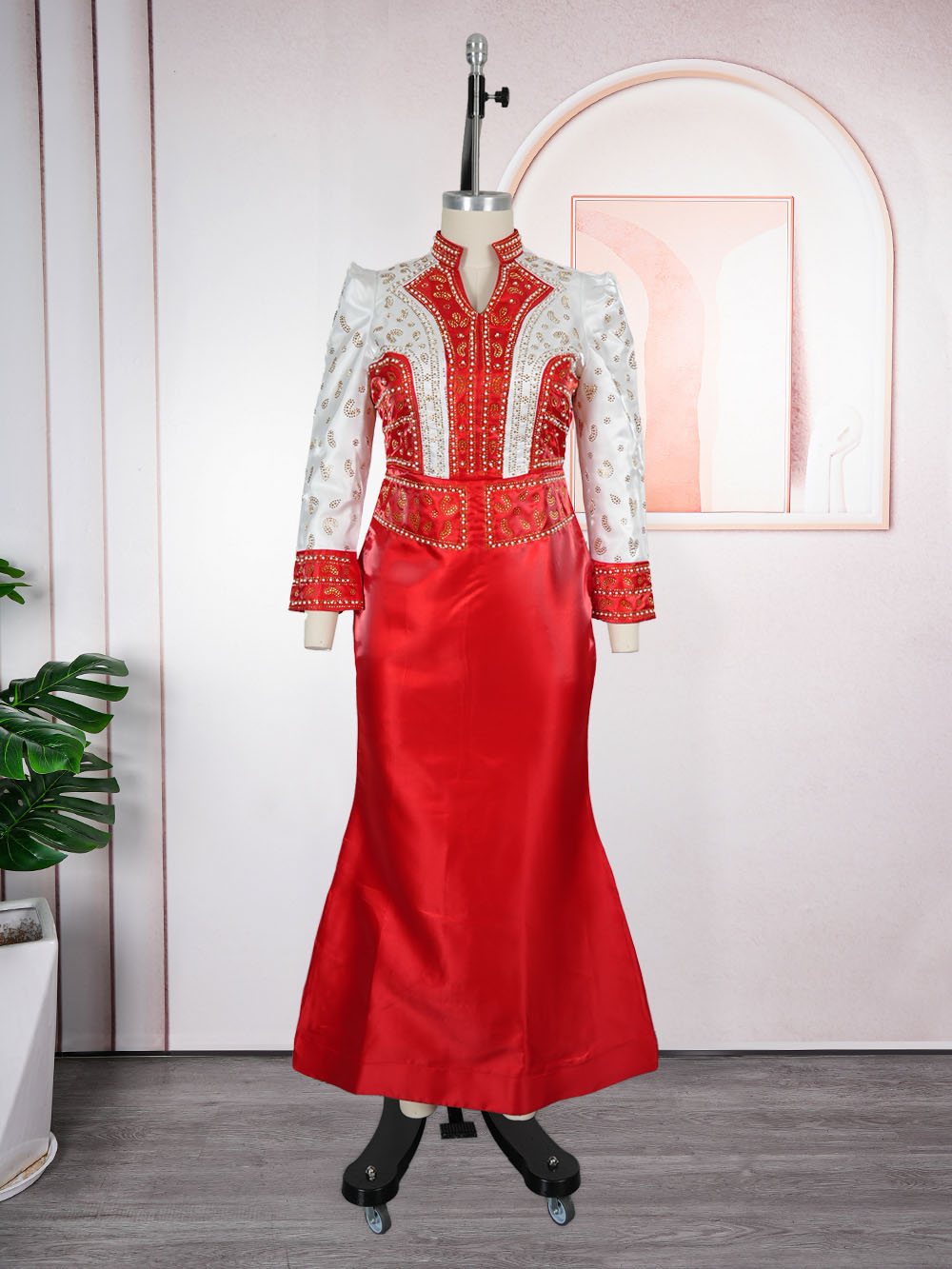 Robe de soirée grande taille pour femmes, robe de luxe africaine, élégante, turquie, musulmane, longue robe de fête de mariage, Ankara, vêtements pour dames