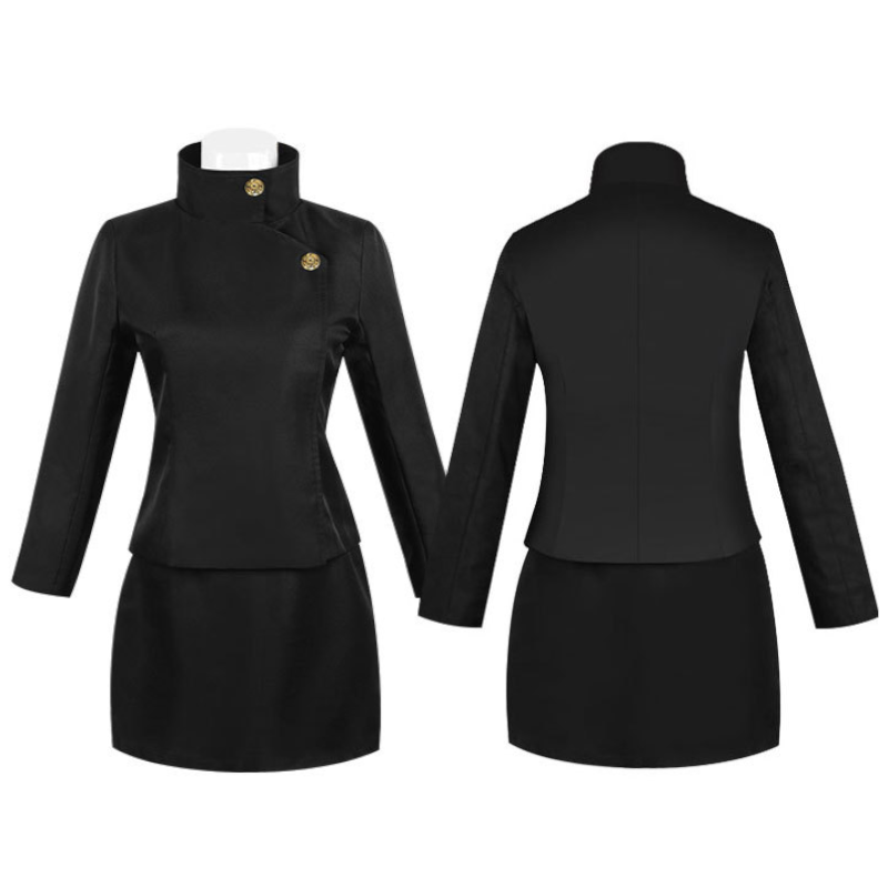 Déguisement Cosplay Shoko Ieiri Jujutsu Kaisen Uniforme Lycée Arc Trésor Caché Tenue Écolière Japonaise JK Halloween Femme