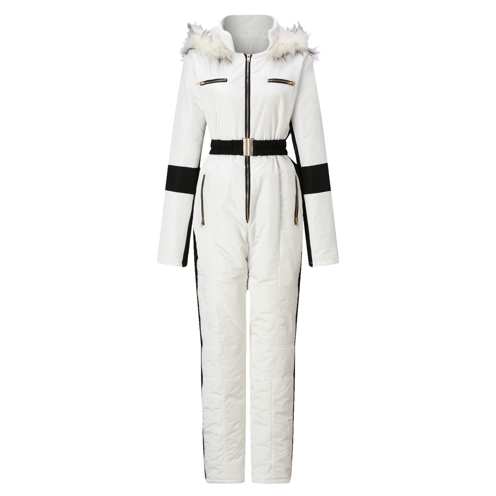 Femmes hiver Sports de plein air veste combinaison en plein air amovible sport fermeture éclair Ski neige pardessus femmes hiver vers le bas manteau Chaquetas