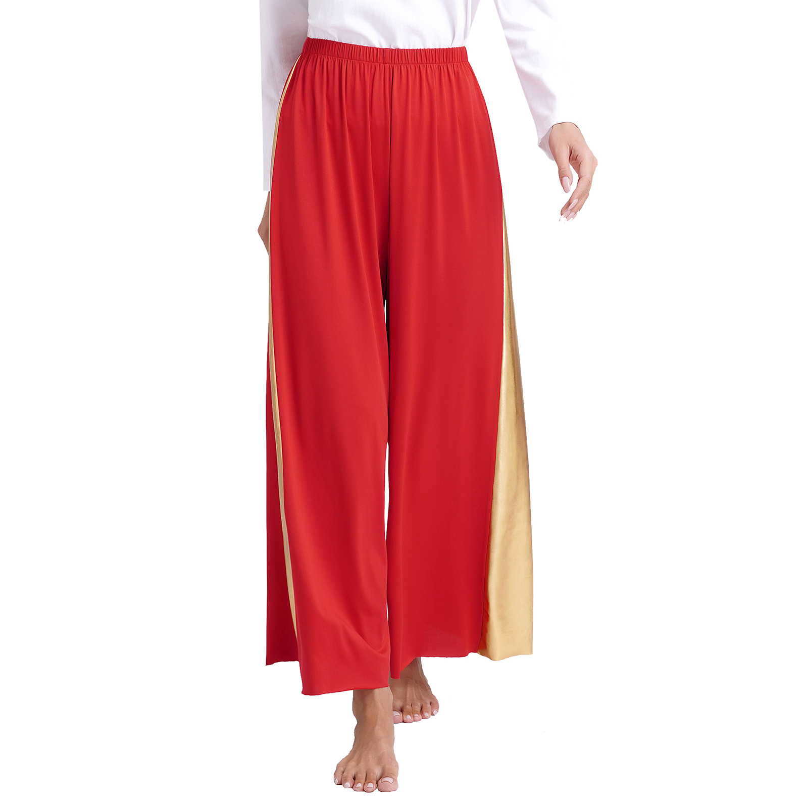Costume de brevModerne à Jambes Larges pour Femme, Pantalon de Convocation de l'Esprit Palappeals, Louange Liturgique, Vêtements de Praisewear