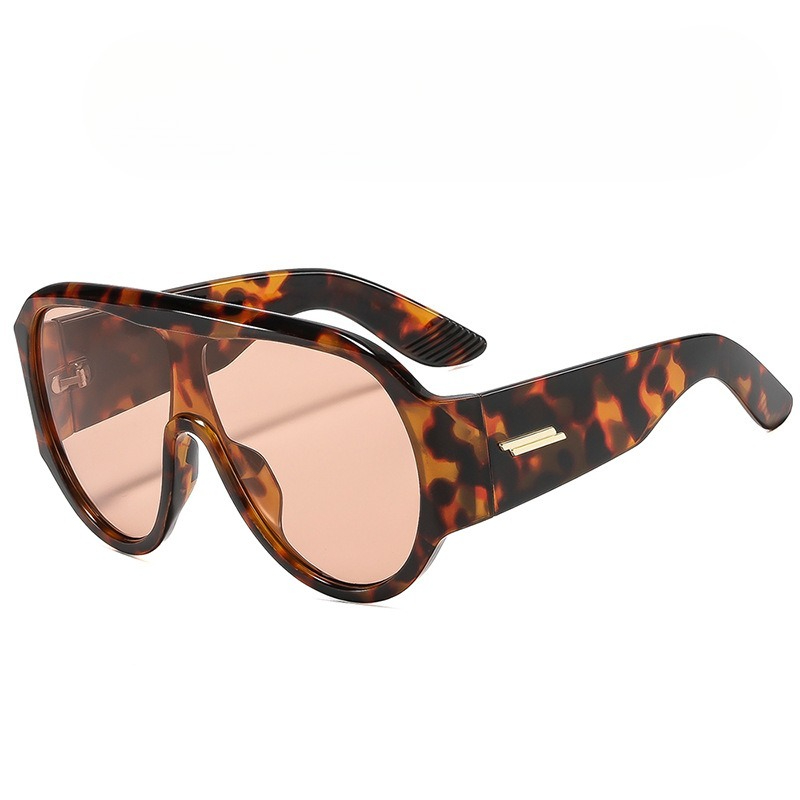 Nouvelles lunettes de soleil surdimensionnées de style pilote, tendance pour femmes et hommes, lunettes de soleil de luxe pour la conduite, protection UV400