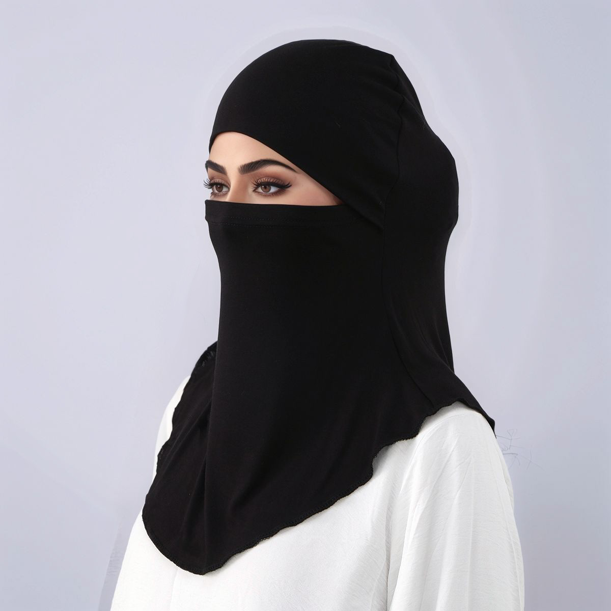 Femme musulmane Jersey instantané Hijab solide visage cou couverture multifonction foulard Turban Islam châles et enveloppes plaine femme Hijabs