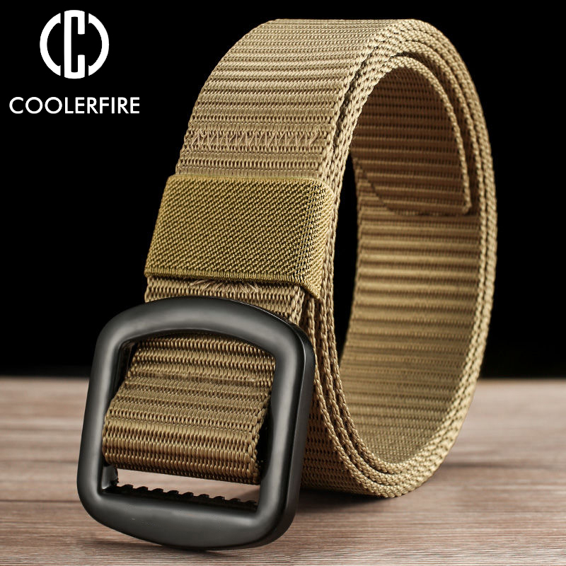 Hommes ceintures en Nylon sangle toile tissu décontracté ceinture tactique accessoires de haute qualité militaire jean armée taille mode ceinture HB068