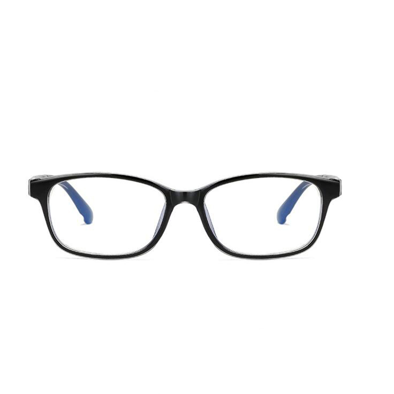 Mode plastique noir gris cadre carré myope lunettes soleil photochromique gris Prescription lunettes 0 -0.5 -0.75 à-6.0