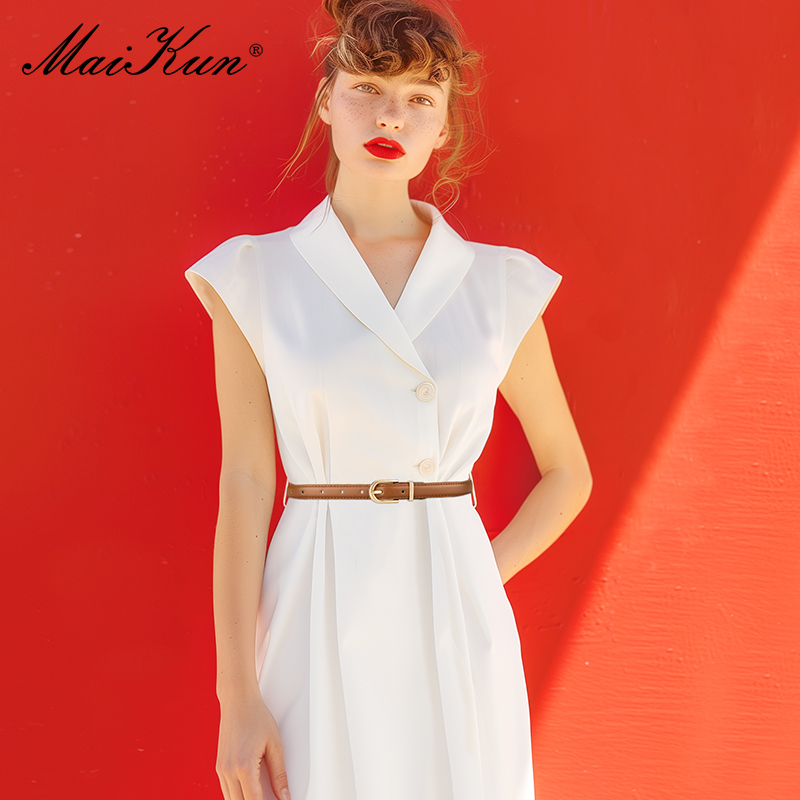 Maikun ceinture fine pour femmes boucle en alliage d'or ceinture en simili cuir pour robe