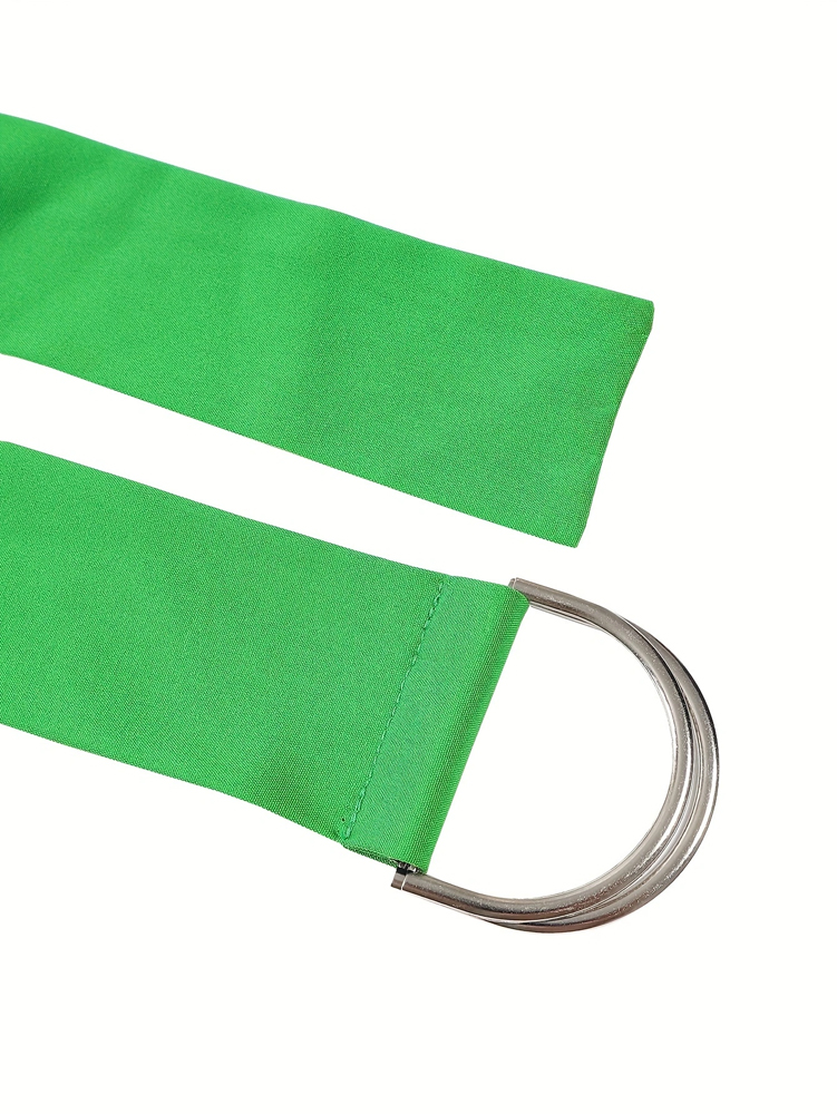 Robe élégante pour femmes grandes tailles : élégante, sans manches, à nouer devant, fermeture boutonnée, col montant, parfaite pour la saison des remises de diplômes.