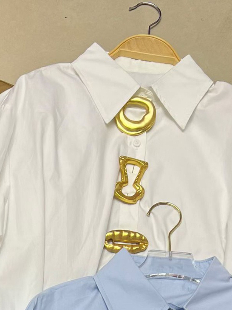 Chemisier à col rabattu pour femme, manches longues, coupe ample, polyvalent, 2026, Blusas Mujer De Moda Chic, Blouses coréennes décoratives