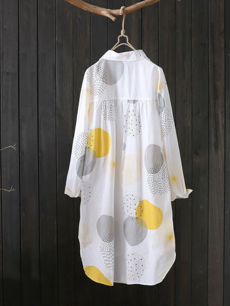 Grande taille mode chemise blanche nouveaux vêtements d'extérieur haut femmes Chic Blouse 2023 luxe concepteur Style coréen femme vêtements Blouse
