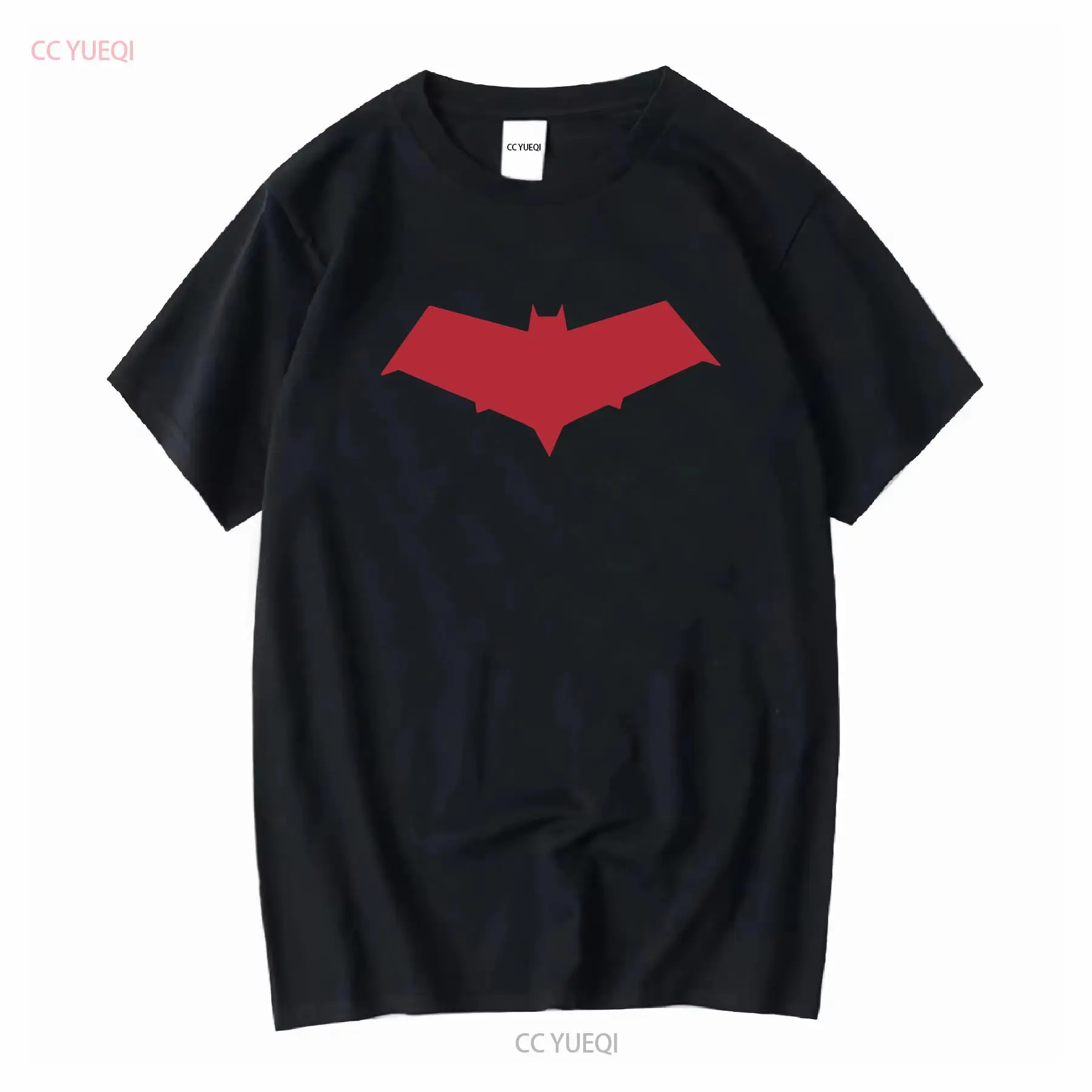 Symbole du capot rouge Jason Todd t-shirt noir manches longues ou courtes vintage lavé unisexe homme mode légèrement respirant décontracté