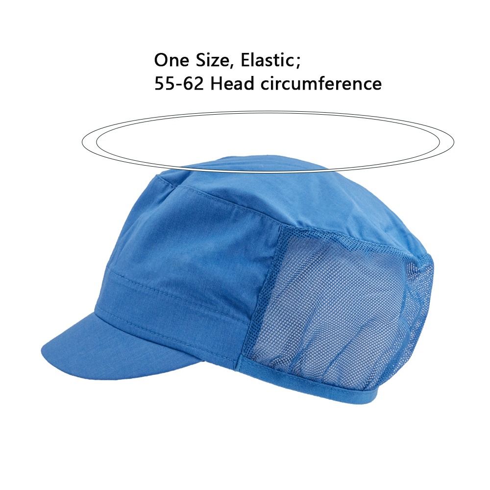 Chapeau de travail en tissu maille respirante, chapeau de Chef de Service alimentaire, vêtements de travail, anti-fumée, anti-poussière, casquette hygiénique de cuisine, hôtel et Restaurants