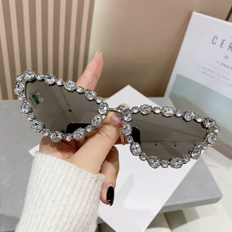 Lunettes de soleil œil de chat tendance pour femmes et hommes, marque de luxe, monture métallique, lunettes de conduite, Gafas De Sol