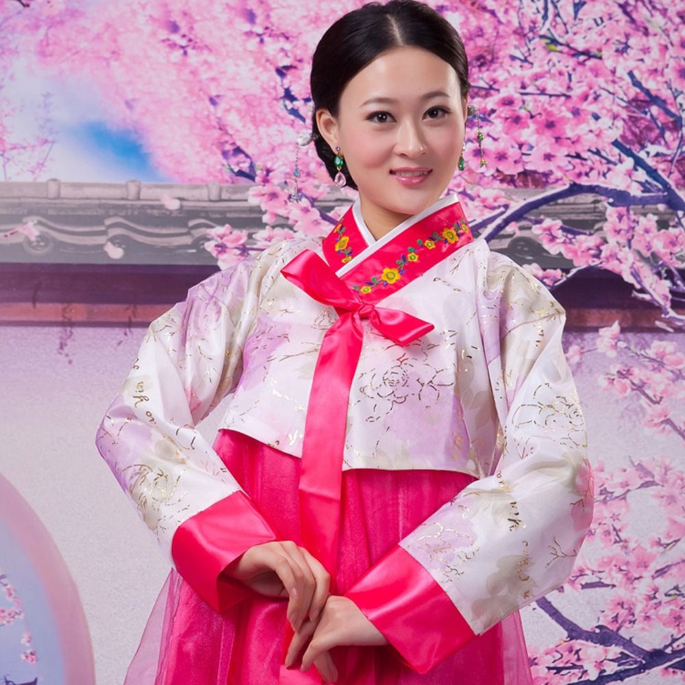 Dae Jang Geum, vêtements traditionnels coréens, broderie, style ethnique, robe Hanbok coréenne, costume de danse rétro coréen, femme
