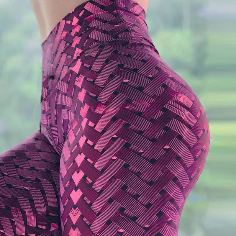 Leggings femmes Sexy Sport gymnastique entraînement imprimer taille haute pantalons de Yoga Fitness Joggings course entraînement Legging femmes vêtements