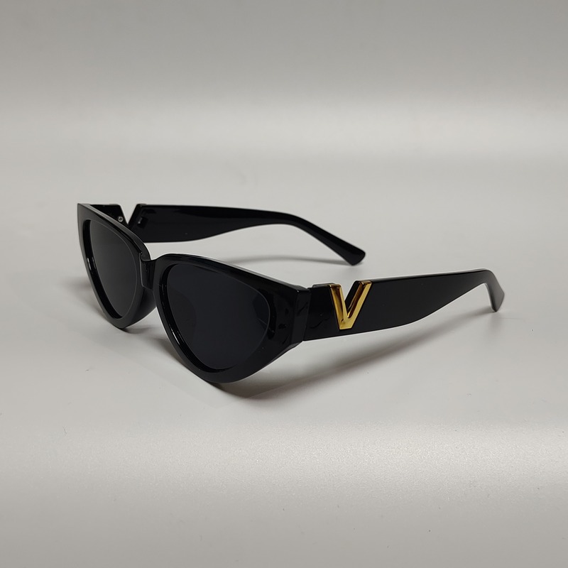 Lunettes de soleil œil de chat pour hommes et femmes, lunettes de soleil, marque de luxe, mode glamour, qualité supérieure, tendance féminine, UV400
