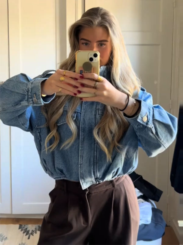 Ensemble Blazer et Jupe en Dentelle pour Femme, Col Rabattu, Simple Boutonnage, Corset à Baleines, Mini-Jupe, Mode Unie, Vêtement d'Extérieur Sexy