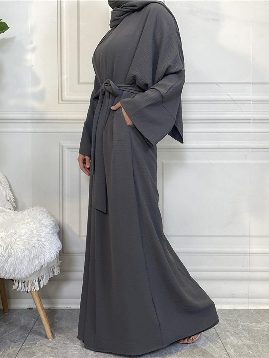 Abayas modestes pour femmes ensembles musulmans turquie caftan Islam vêtements Ramadan Ensembles musulmans Caftan Marocain Femme Hijab Robe