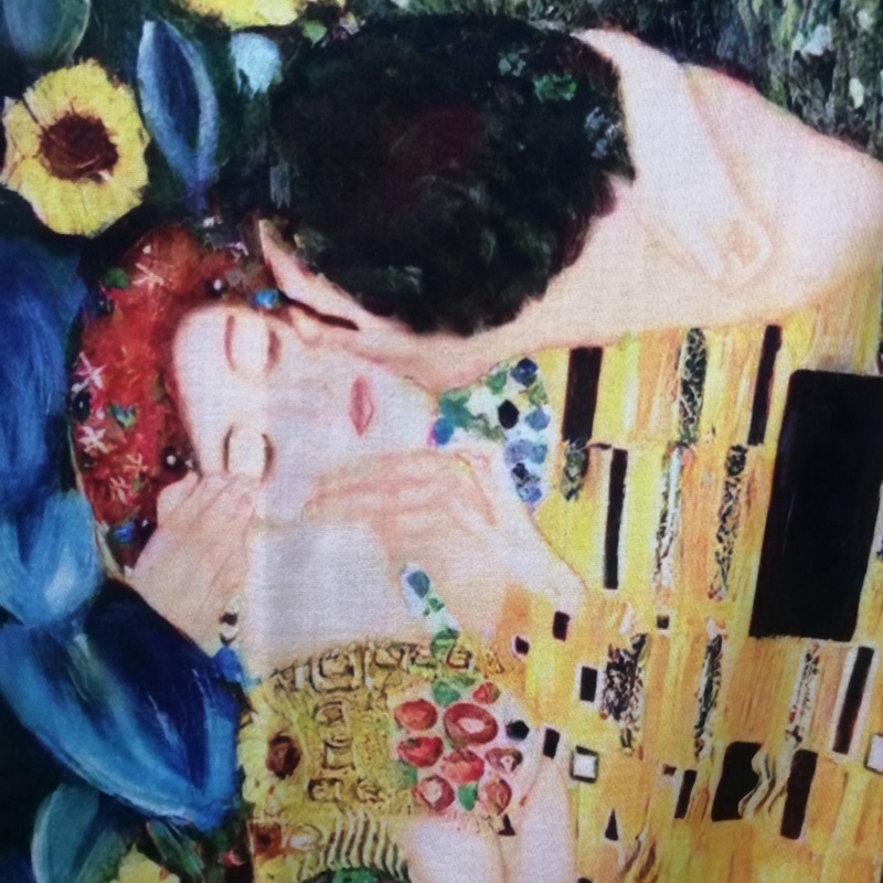 Gustav Klimt – écharpe en cachemire pour femme, châle Pashmina imprimé, idéal comme cadeau de noël ou de mariage