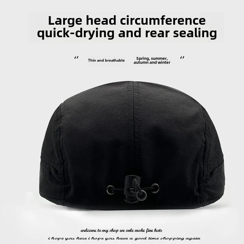 XL grande taille 65CM casquettes de Baseball à séchage rapide printemps été léger mince unisexe extérieur réglable Protection solaire casquette de sport