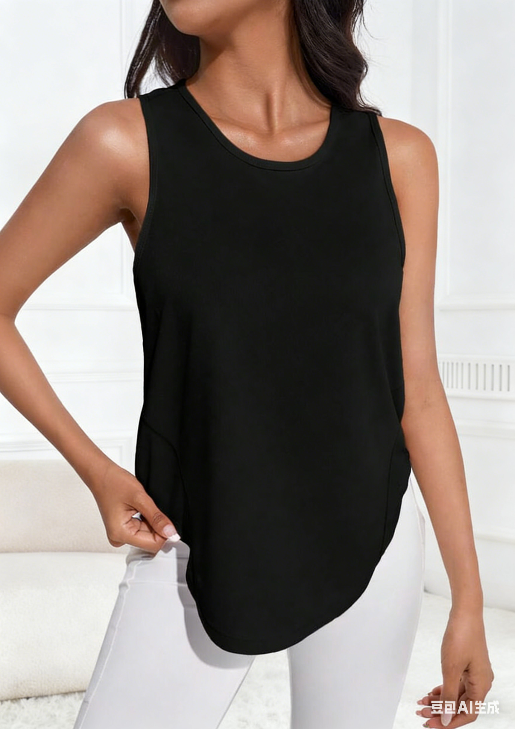 Débardeurs d'été à séchage rapide pour femmes, gilets de sport, couleurs unies, décontractés, respirants, doux, sans manches, pour activités de plein air, chemises sans manches pour femmes