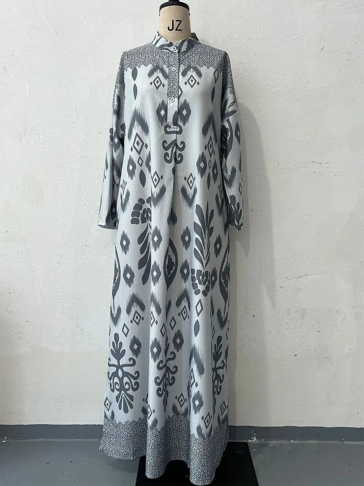 Ramadan Eid femmes musulmanes Robe imprimée Jalabiya arabe longue Robe Abaya dubaï saoudien robes maroc caftan Abayas robes modestes