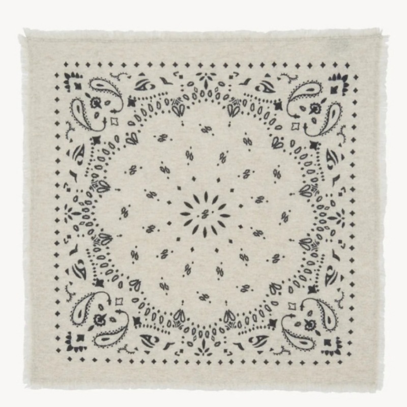 Écharpe carrée tricotée à imprimé tendance pour femme, châle léger et doux à franges, accessoire décontracté pour le cou, 2026, pour femme
