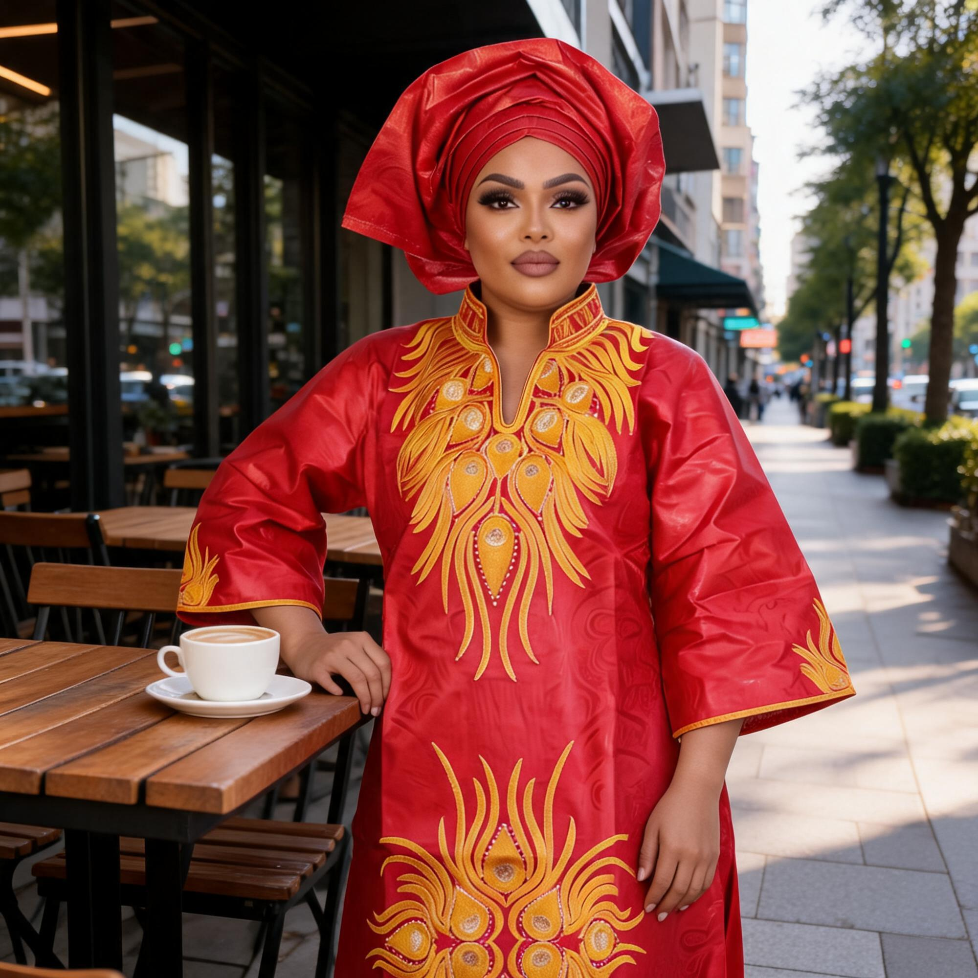 Robes africaines pour femmes grande taille, robe longue en bazin riche avec broderie et écharpe