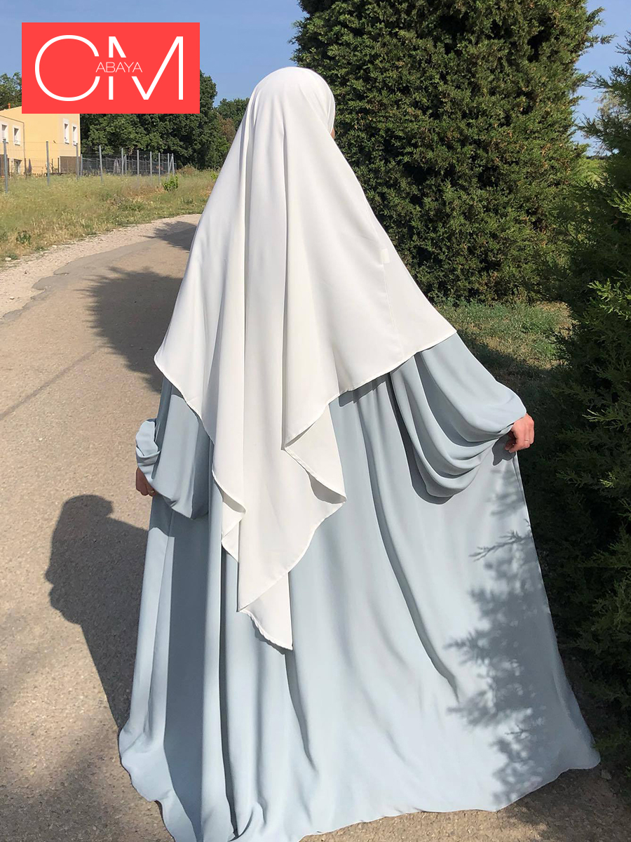 Eid Kebaya prière islamique Hijab Femme Musulman foulard Abaya Turban Jilbab Ramadan vêtement Long Khimar turc juif Niqab