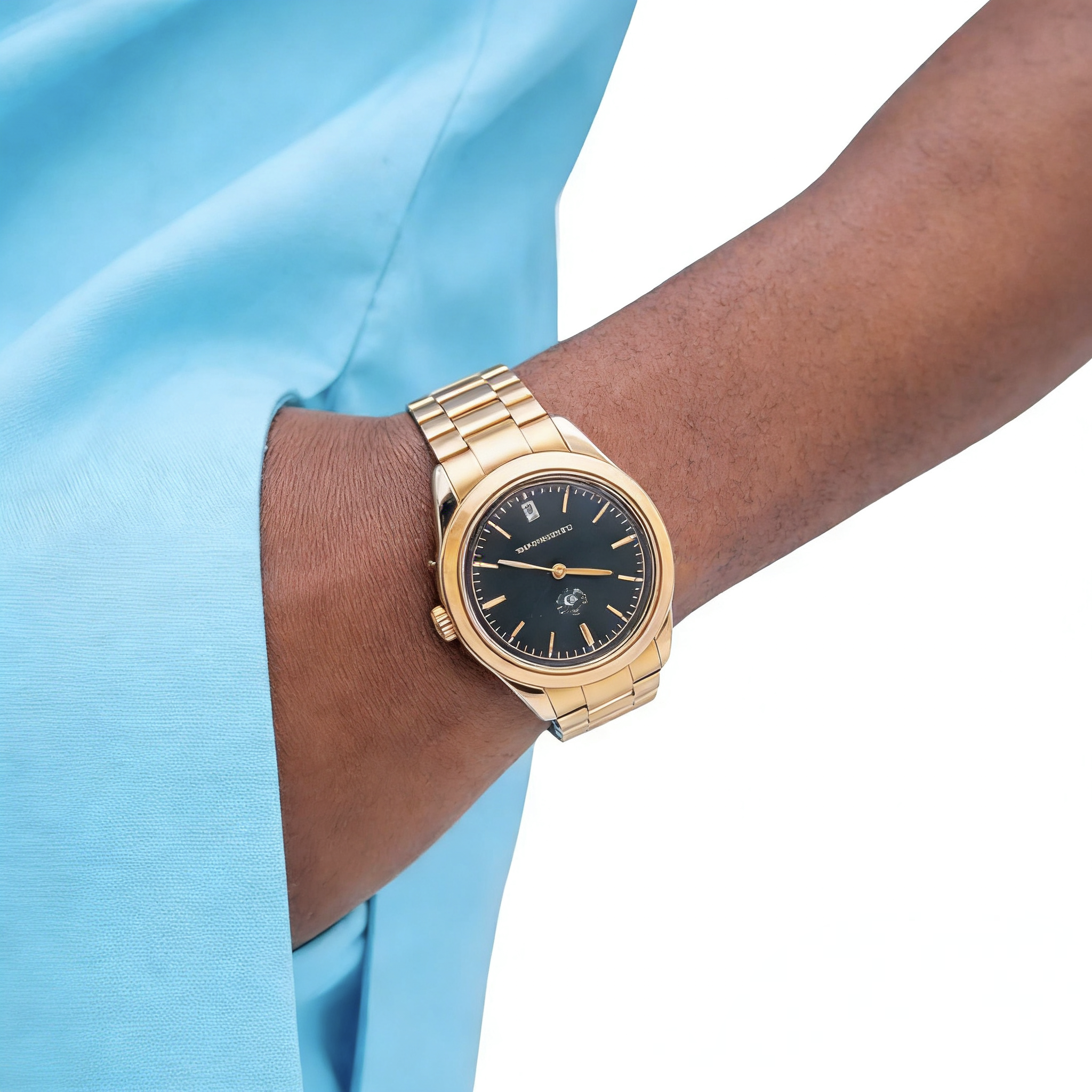 Ensemble de vêtements africains élastiques en coton bleu ciel pour hommes, haut à manches courtes et pantalon, vêtement nigWin ultra fin et respirant, mode