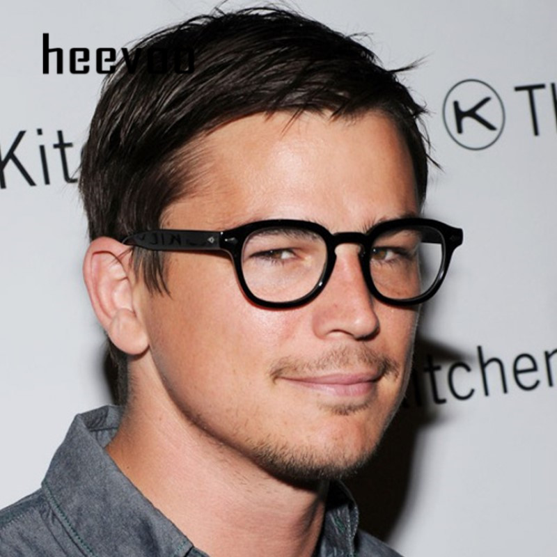 Johnny Depp lunettes hommes monture de lunettes Lemtosh Style lunettes lentille transparente marque concepteur ordinateur mâle rond Vintage