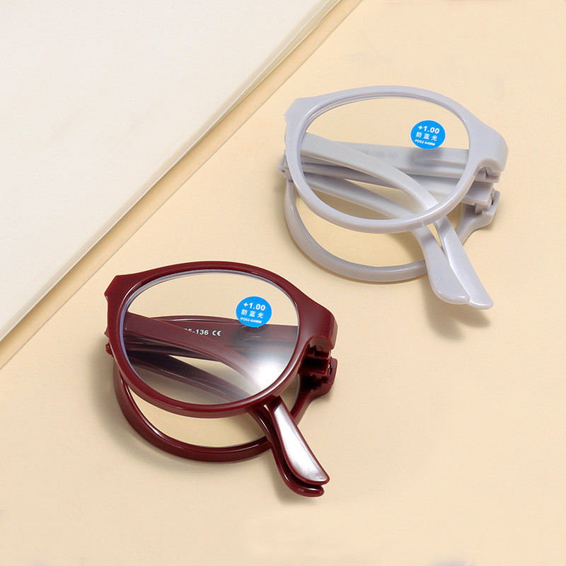 Mode MINI Design lunettes de lecture hommes femmes pliant petites lunettes cadre noir lunettes en métal avec boîte d'origine Portable Oculos