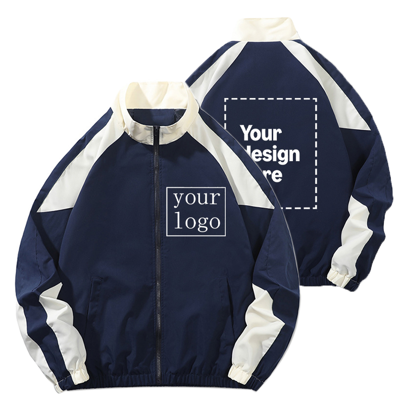 Veste de course pour hommes et femmes, édition printemps - Style streetwear hip-hop, patchwork coloré, veste de sport légère décontractée - Tailles européennes