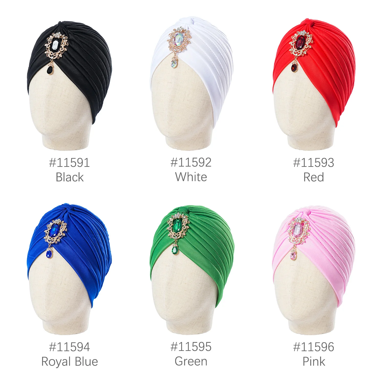 Mode musulmane femmes alliage élastique perceuse torsion noeud chapeau chimio casquette Cancer chapeau islamique Femme foulard indien chapeau bandeau Turban