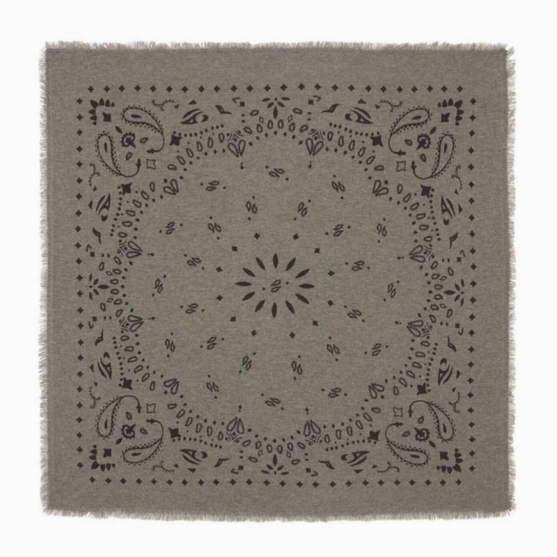 Écharpe carrée tricotée à imprimé tendance pour femme, châle léger et doux à franges, accessoire décontracté pour le cou, 2026, pour femme
