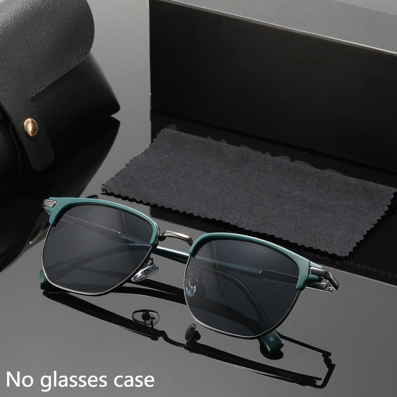 Lunettes de soleil unisexes noires, monture unisexe, lunettes de soleil protectrices et élégantes pour hommes, adaptées à une utilisation en extérieur, à la conduite et à la pêche