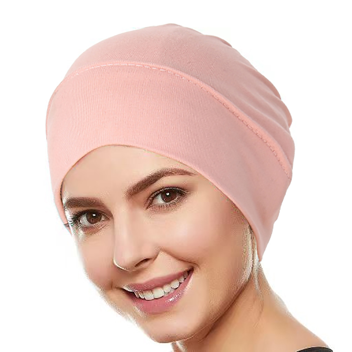 Ramadan couleur unie femmes musulmanes Hijab casquettes envelopper tête doux élastique Turban Bonnet chimio casquette coiffure portable