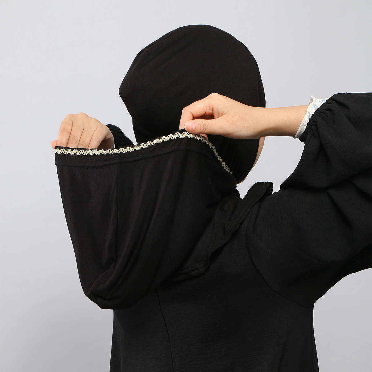Hijab instantané en jersey pour femme musulmane, bonnet intérieur couleur unie, élastique et respirant, turban, bandana, foulards doux pour l'Aïd