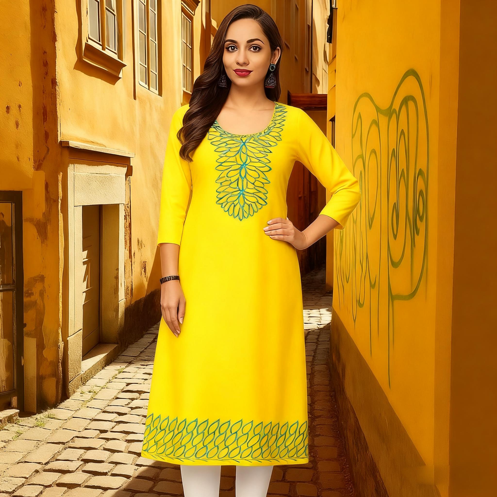 Musulman Kurtta tenue décontractée moyen-orient droit décontracté ethnique fente ourlet Mandarin paon Style National Caftan turc Abaya