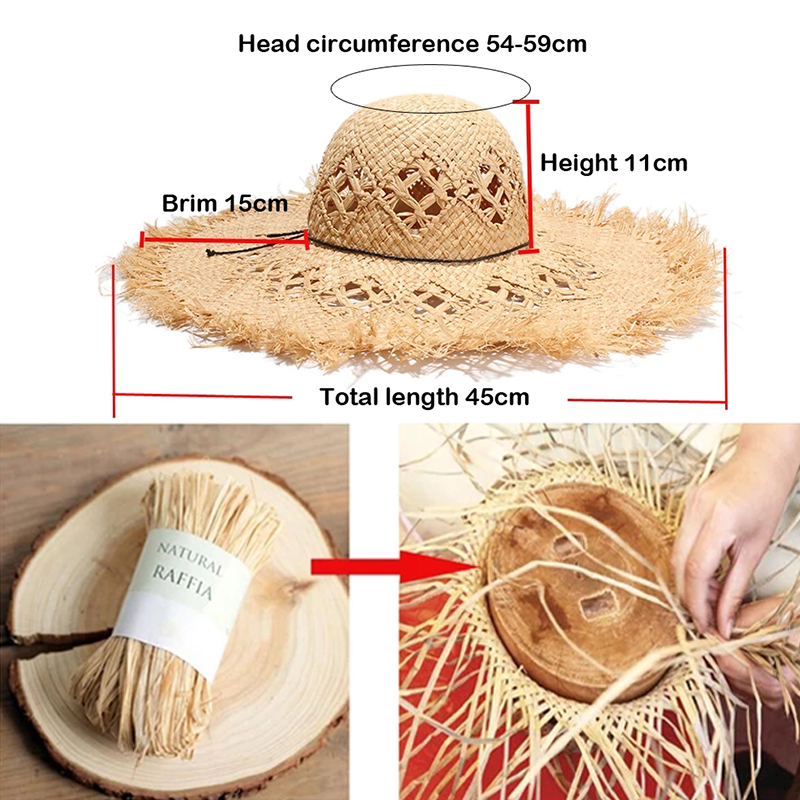 Chapeau de paille en raphia pour femmes, avec nœud papillon, ombrage, panama, large bord, pour les vacances, nouvelle collection été