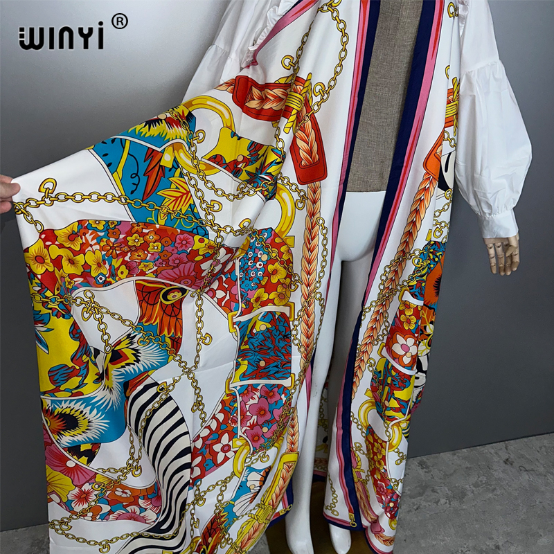 WINYI caftan robes africaines pour femme musulmane femme vêtements Maxi boho femme vêtements été robe élégante abaya dubaï luxe