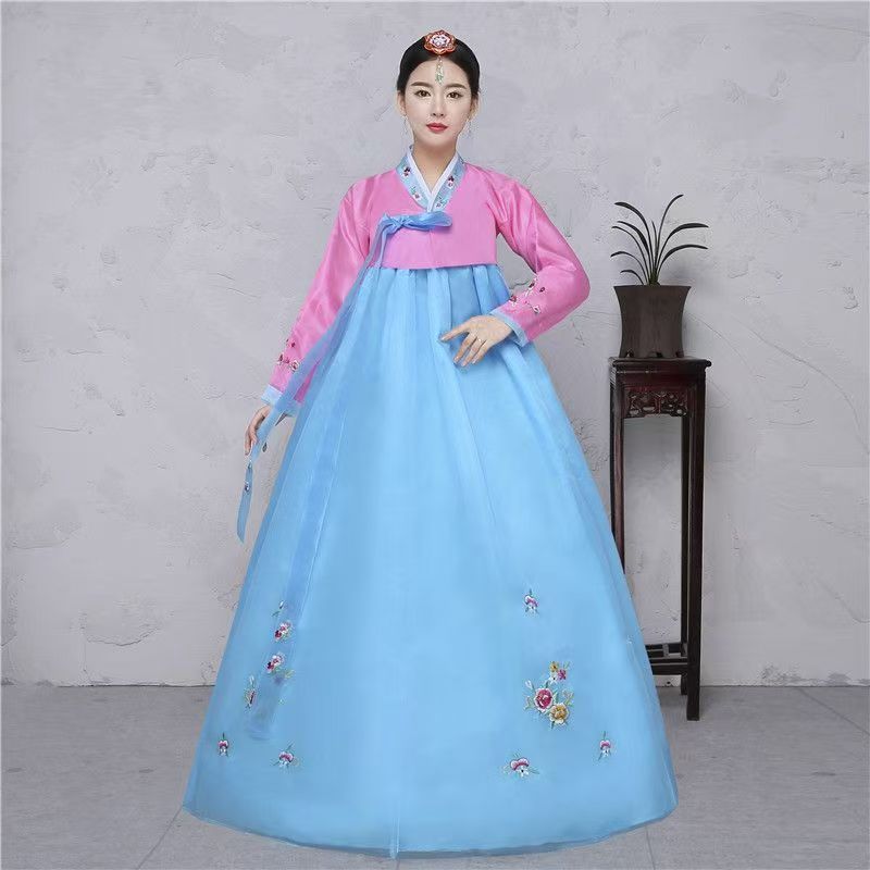 Hanbok Costume National ethnique pour femmes, nouveau Costume de spectacle de photographie, Costume de danse Dae Jang Geum, jupe longue