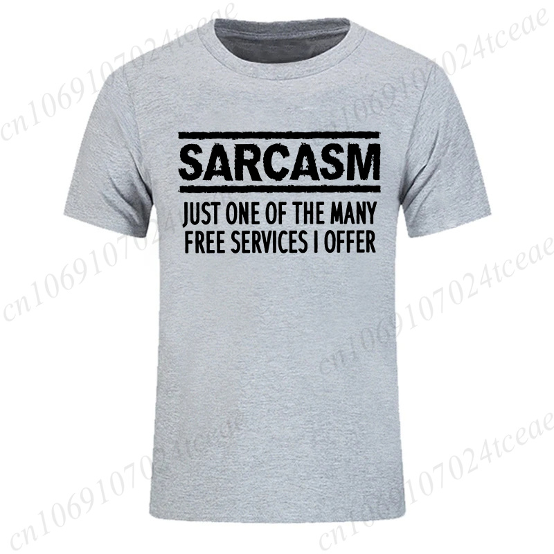 T-shirt pour hommes et femmes, t-shirt humoristique et sarcastique, t-shirts imprimés Sarcasm Services pour hommes et femmes, vêtements, hauts, cadeau