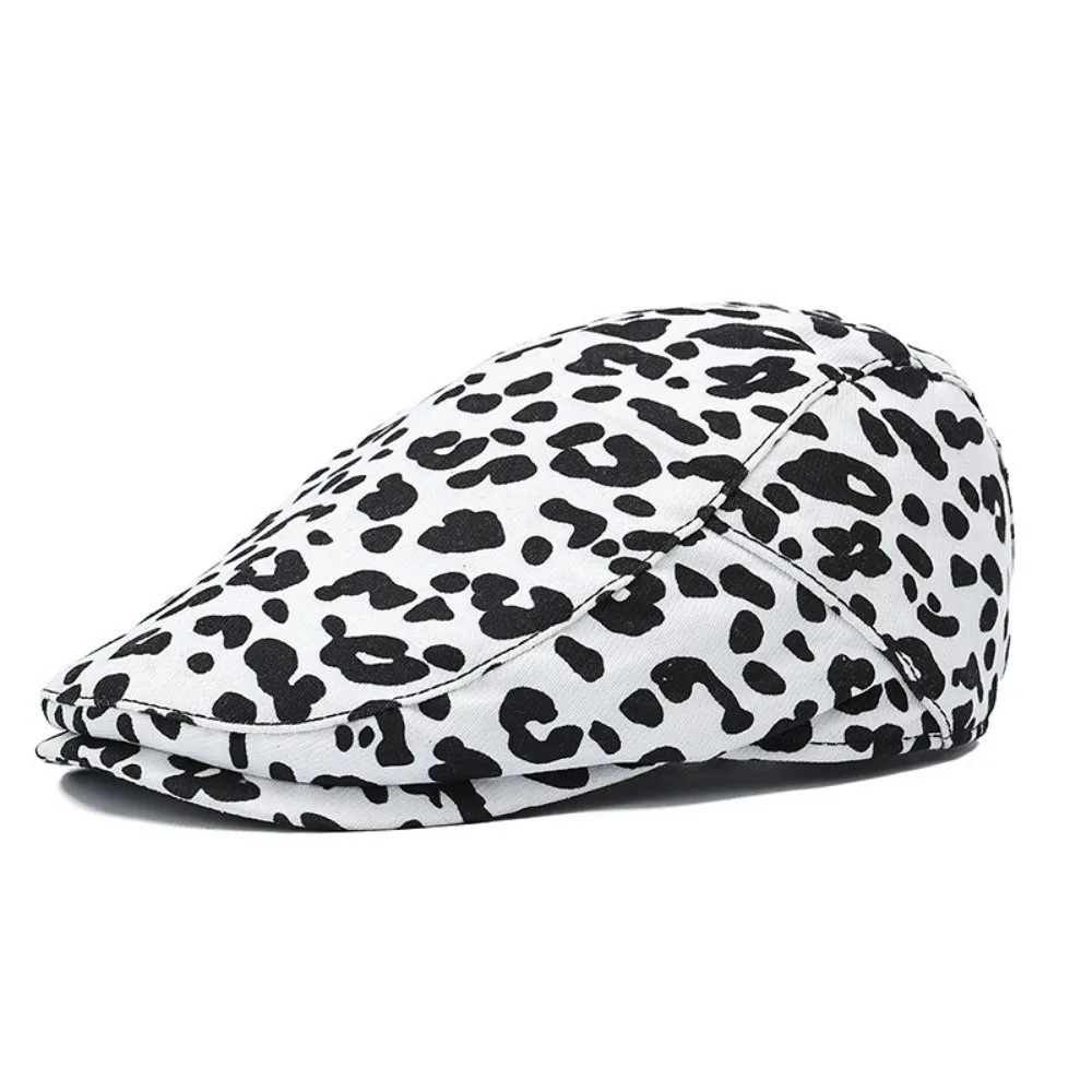Mode rétro béret à fleurs chapeau de pêche décontracté réglable artiste peintre chapeau automne hiver en plein air casquette à visière hommes femmes