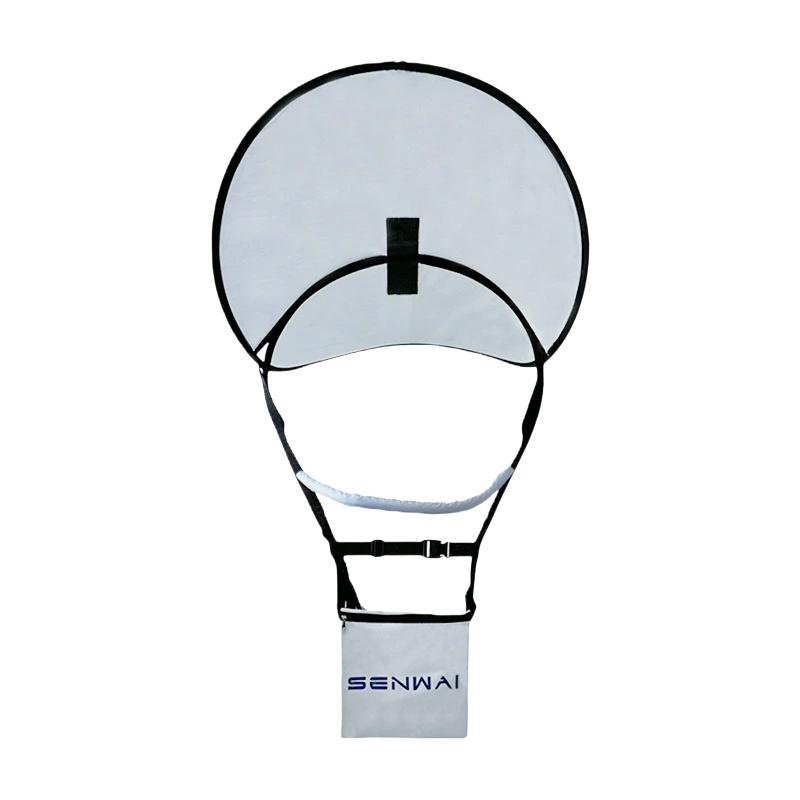 Chapeau de prière portable pliable en polyester, chapeau parapluie facile à utiliser, léger, pare-soleil, couvre-chef pour l'extérieur