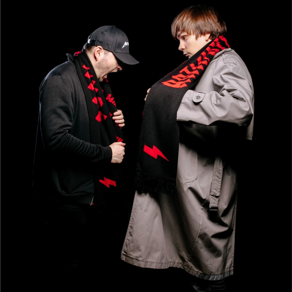 Écharpe noire unisexe avec lettre anti-hype pour homme, châle gothique, écharpes chaudes, streetwear Y2K, Harajuku coréen, Hip Hop, accessoires d'hiver