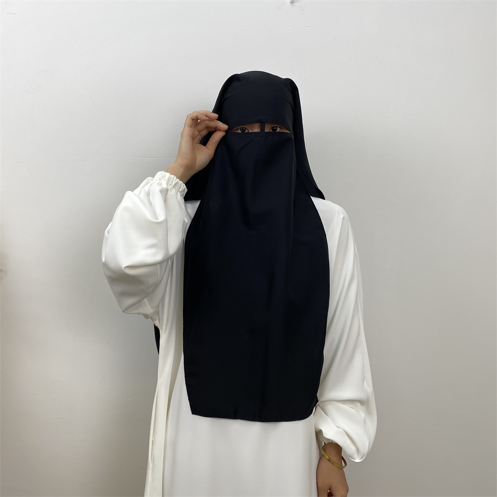 Hijabs musulmans pour femmes, style ethnique africain, foulard uni quotidien, tissu Nida doux, élégant, pour filles, quatre saisons